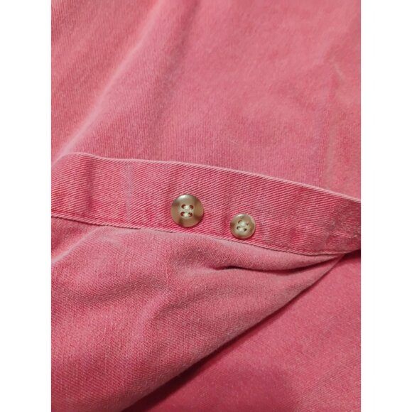 Vintage Marlboro Shirt Mens XL Red Denim Adventure Team Faded Button Up - Picture 6 of 7
